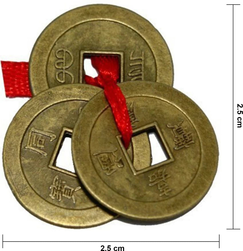 Feng Shui Chinese Lucky Coins for Wealth,Prosperity & Success