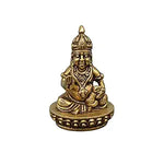 Energized Brass Kuber Ji Treasure Lord Wealth Maharaj Idol Murti