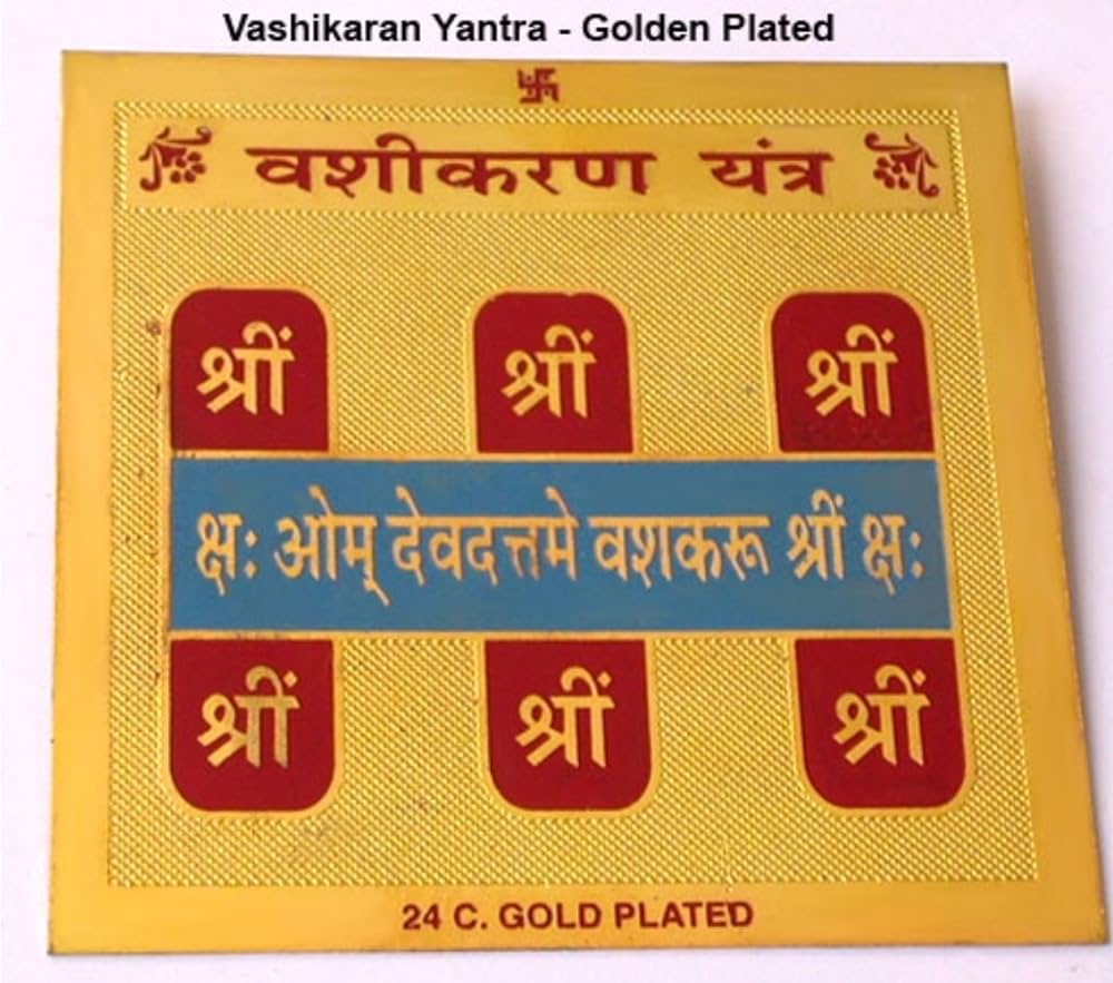 Vashikaran Yantra-Energized