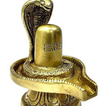 Energized Brass Metal Shivling Height 3 Inches