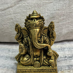 Energised Ganesh Murti - Brass