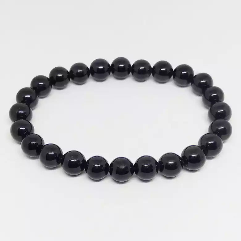 Black Tourmaline Bracelet: Energized for Shield Against Negative Energy