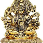 Energised 5 Mukhi Hanuman Ji Murti - Brass