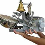 Automatic Mini Arti Machine Nagara with Brass Bell for Home, Temple, Pooja Ceremonies ,KIrtan and Religious Events