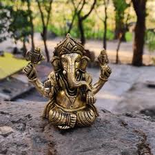 Energised Ganesh Murti - Brass