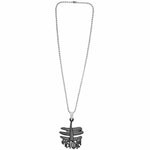 Mahakaal Pendant Locket with Heavy Chain (Color:Silver & Golden)