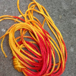 Silk Mauli Kalawa/Kalawa Thread/Sacred Thread / (Red and Yellow Colored) Raksha Sutra 5/10 Meter. Essential for every puja